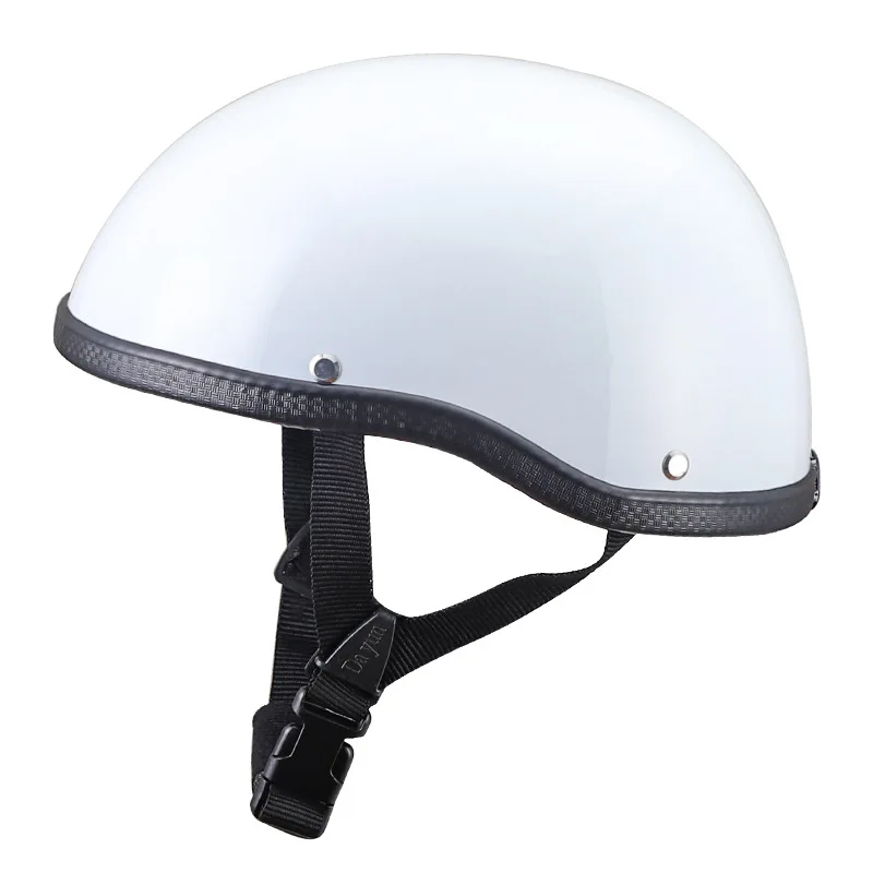 Винтажный мотоциклетный шлем электрический полушлемы для скутера взрослых дыни