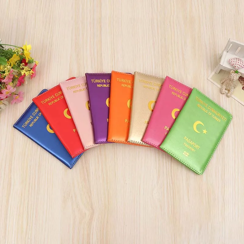 Обложка для паспорта из искусственной кожи мужчин и женщин|Держатели карт
