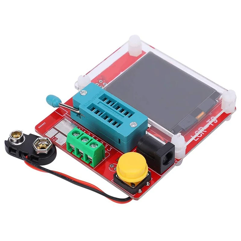 

HOT-LCR-T9 LCD Digital Transistor Tester Meter Backlight Diode Triode Capacitance ESR Meter for MOSFET/JFET/PNP/NPN L/C/R