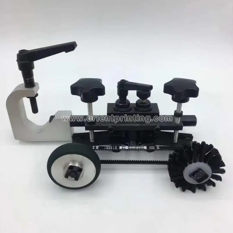 

KBA 105 Machine Rubber Wheel Assembly KBA 162 Machine Brush Wheel Assembly