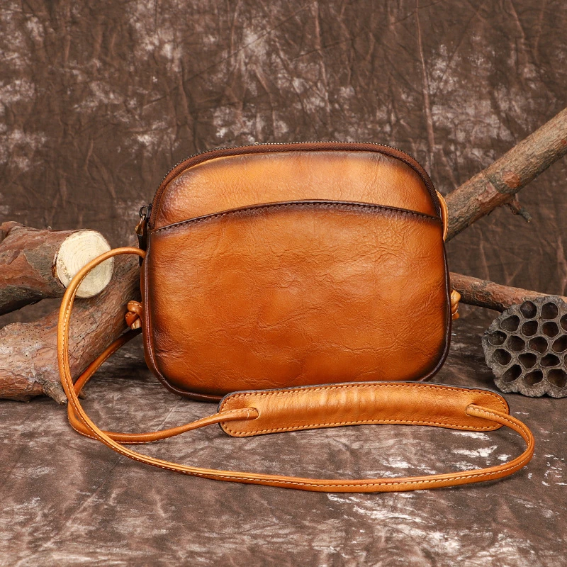 

Женская сумка через плечо из натуральной кожи, маленький клатч в стиле ретро, дизайнерские модные дамские сумочки, мессенджер