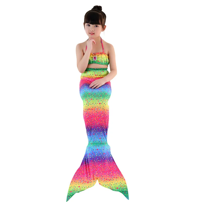 

Children's Mermaid Swimsuit Tail Kids Bikini Set Girls Baby Swimming Clothes Sexy Bikini Suit for Girls
