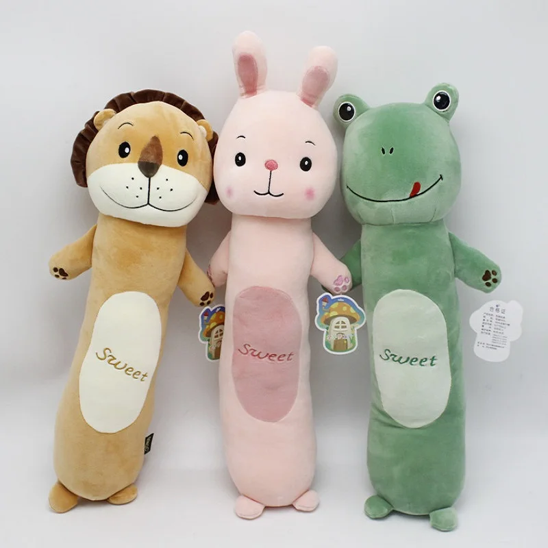 

Plush Toy Doll for Children Kids Birthday Gift New Animal Creative Cartoon Stuffed Toy Sleeping Long Cotton Cute Doll Rabbit