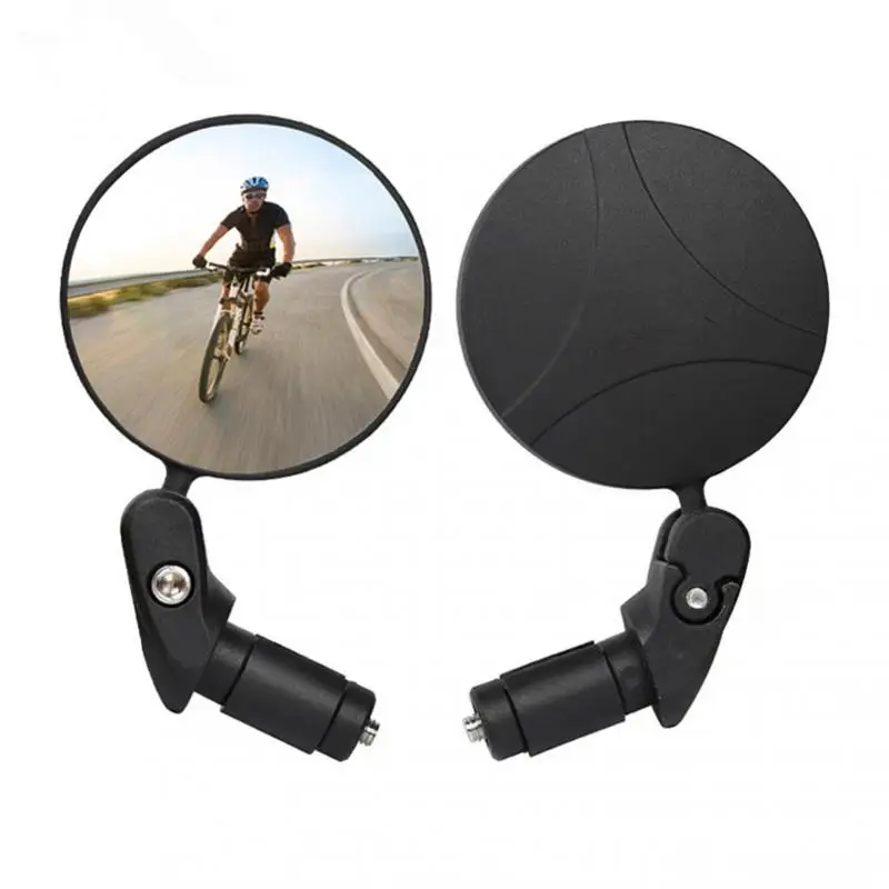 

Bicycle Mobility Scooter Round Handlebar End Mirror Cycling Bike Rear Mirrors 360° Rotatable Adjustable WESTBIKING
