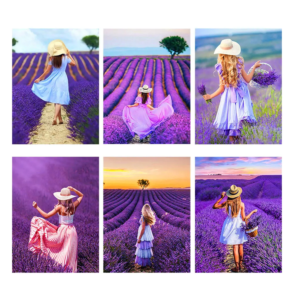 

Новое поступление, 5d алмазная живопись, искусственная мозаика лаванды, вышивка крестиком, цветы, домашний декор, алмазная живопись ручной р...