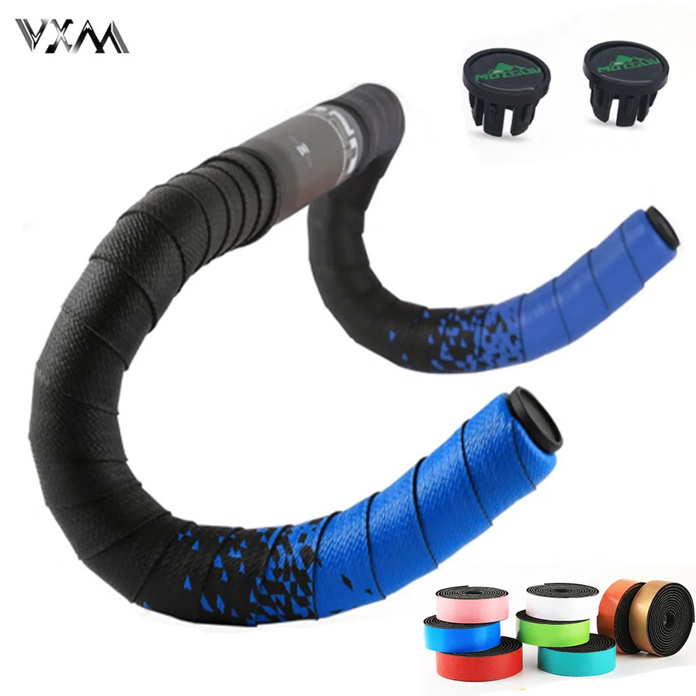 Super Sticky Handlebar Tape Road Bike Grip Fixie Gear Strap PU EVA Wrap