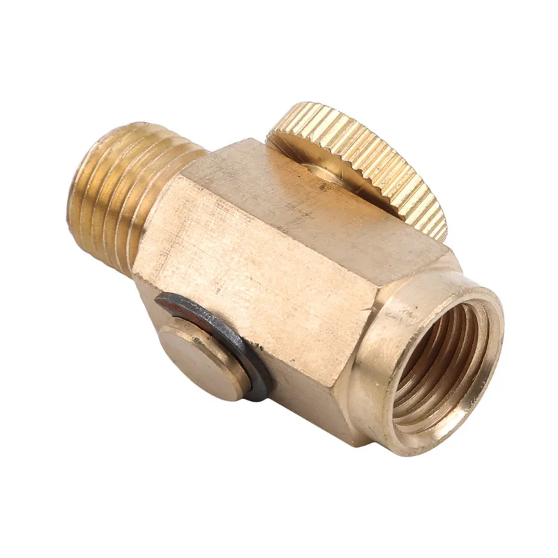 Клапаны пневматический латунный регулятор потока глушитель воздушный для