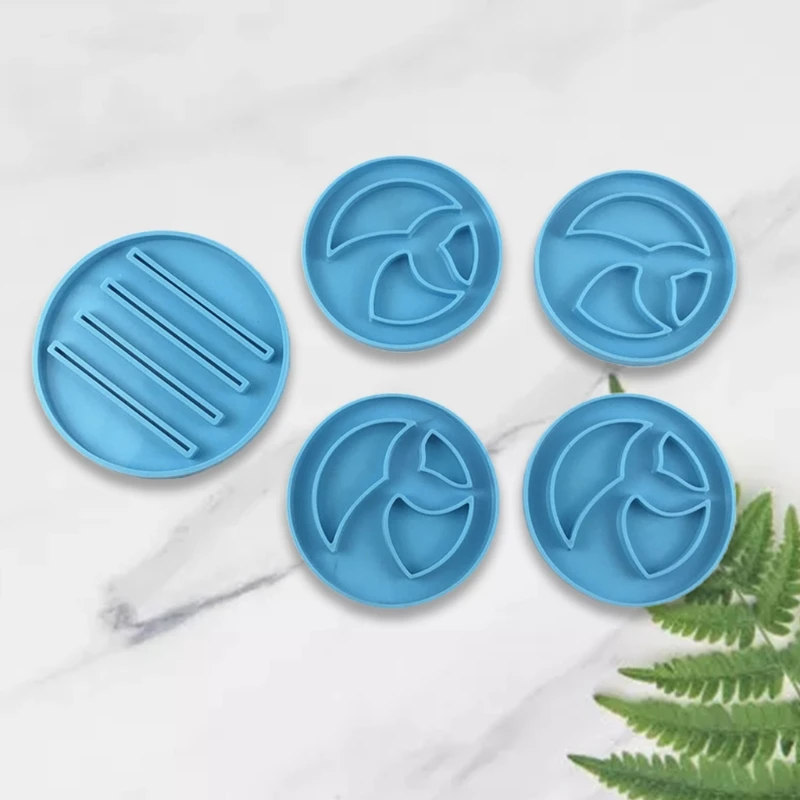 

R2LE Coffee Tea Cup Coaster Stand Epoxy Resin Mold Table Mat Holder Silicone Mould DIY Crafts Ornaments Casting Tool