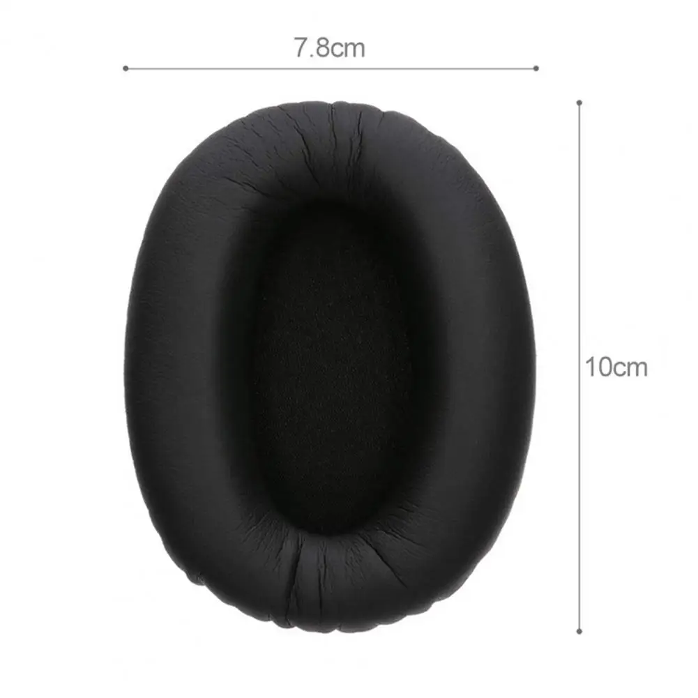 

1 Pair Earmuffs Headphone Protective Covers for Sony MDR-1000X WH-1000XM3 XM2 Headphone Accessories Earmuffs Faux Leather