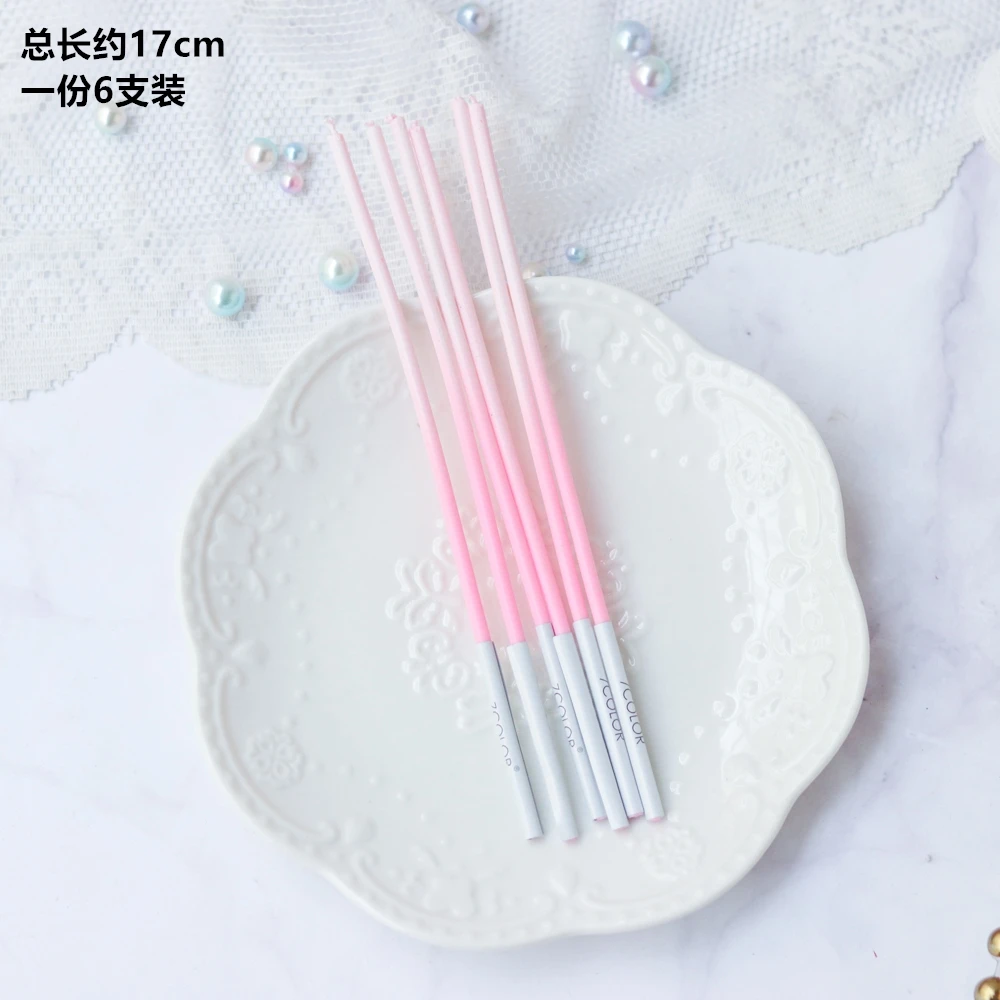 Украшение для торта в виде свечи на день рождения Фантастическая звезда пустая