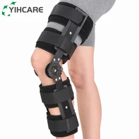 yihcare orthopedic hinged knee brace support adjustable splint stabilizer wrap sprain post op hemiplegia flexion extension