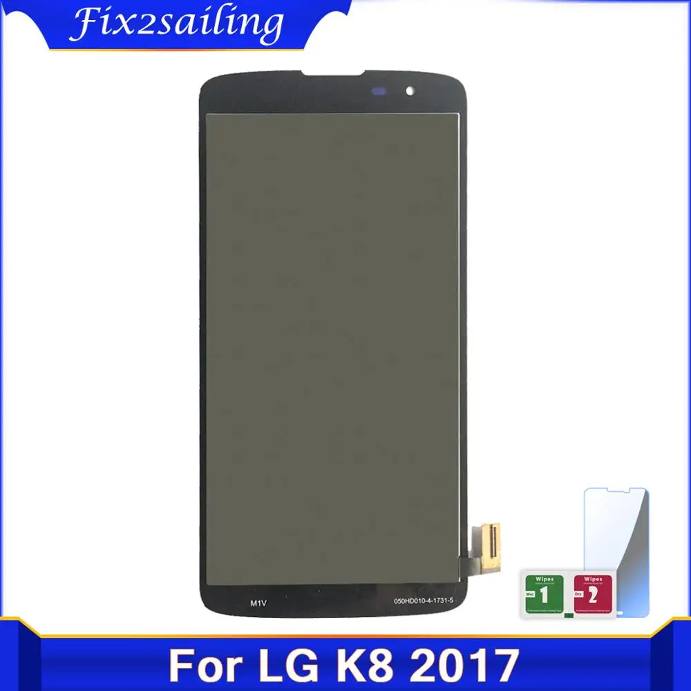 LCD S для LG K8 2017 Dual SIM X240H X240DSF X240 X240K ЖК-дисплей с кодирующий преобразователь