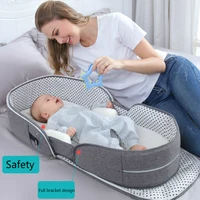 breathable portable sleeping baby bed crib baby multi function travel mosquito nest for newborns portable cribs bassinet bumper