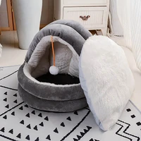 dog bed warm cat litter pet supplies household products cats house semi enclosed small dog bed bed for cats