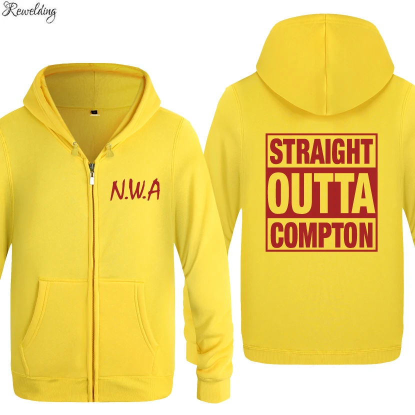 Straight Outta Compton надпись NWA Рок Рэп худи для мужчин модные мужские флисовые куртки с