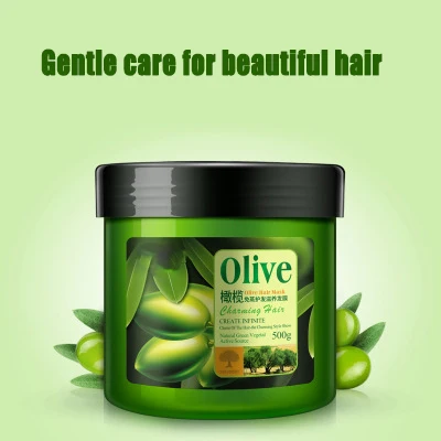 Оливковая маска для волос Питательный Уход кондиционер увлажняющий Глубокое