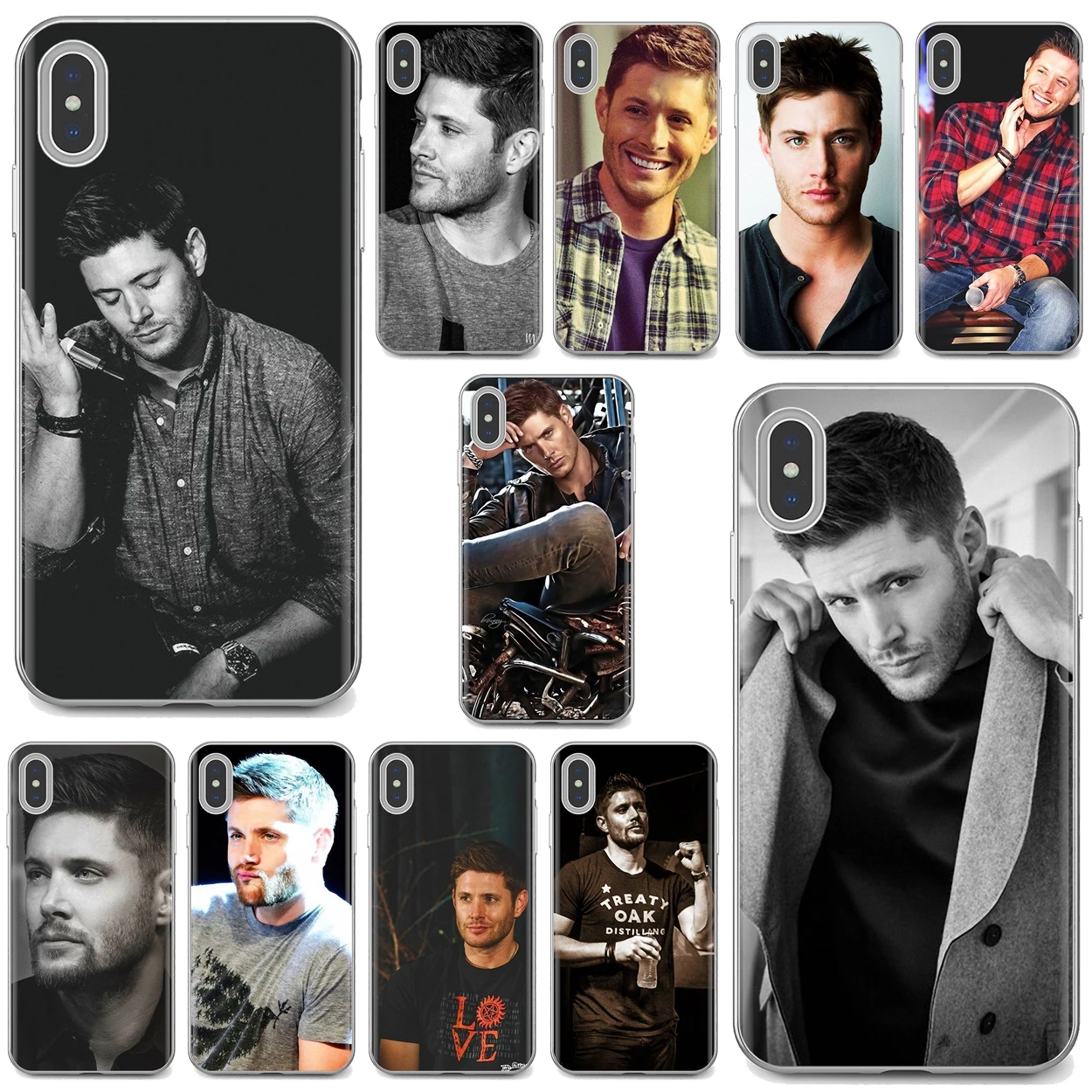 

Supernatural SPN Jensen Ackles USA Star Soft Bag Case For iPhone 10 11 12 13 Mini Pro 4S 5S SE 5C 6 6S 7 8 X XR XS Plus Max 2020