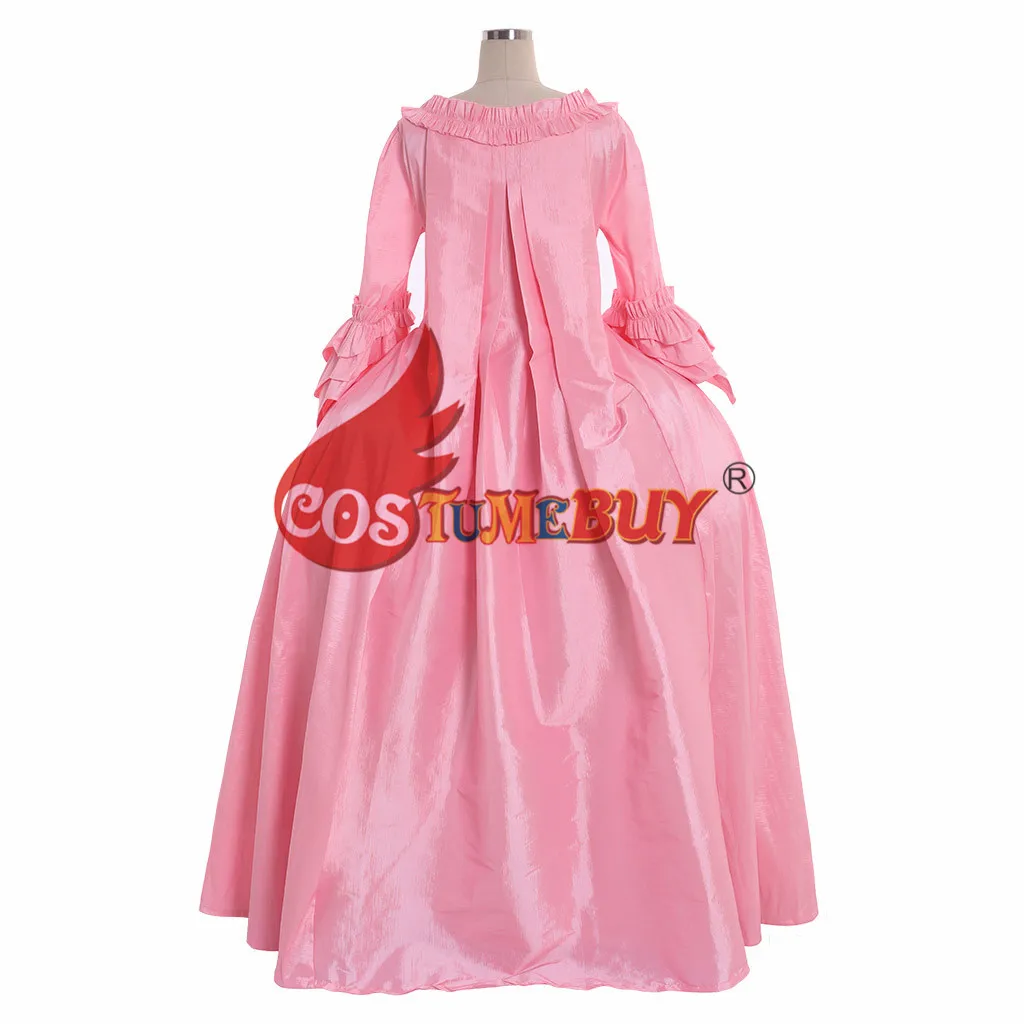Costumebuy викторианская Мария Антуанетта Rococo колониальное бальное платье розовое