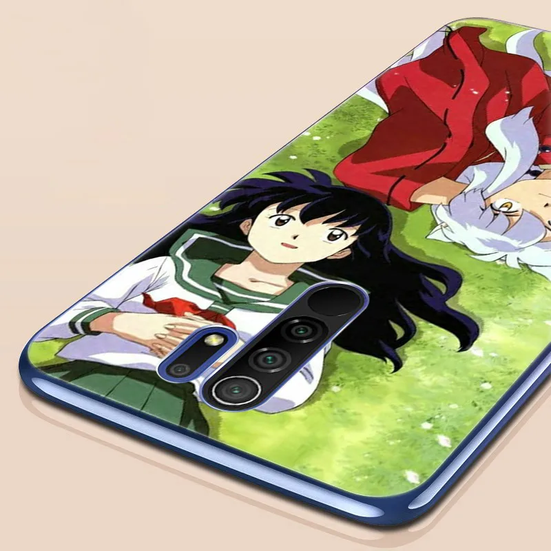 hot anime inuyasha silicone phone case for xiaomi redmi note 10 9 pro max 10s 9s 8t 8 8a 9 9a 9c 9t k40 pro 5g soft cover free global shipping