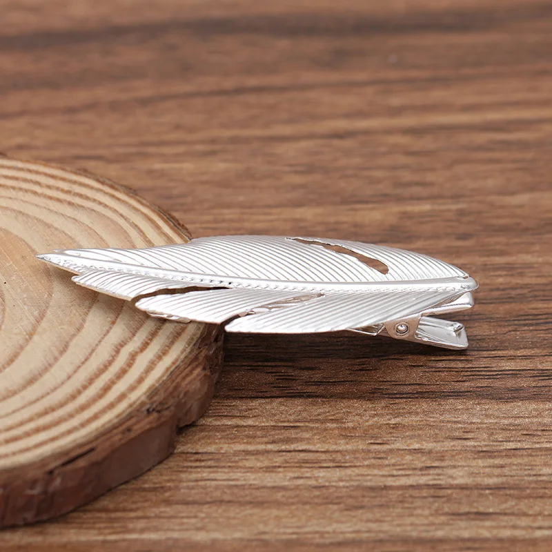 10pcs 60*25mm Kids Women's Leaf Bobby Pins Clip Crocodile Duckbill Hair With Teeth Alligator Clips Hairpins Styling | Украшения и