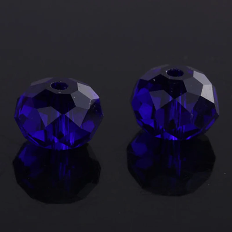 Бусины из австрийского хрусталя круглые стеклянные бусины с гранями насыпью 8 мм