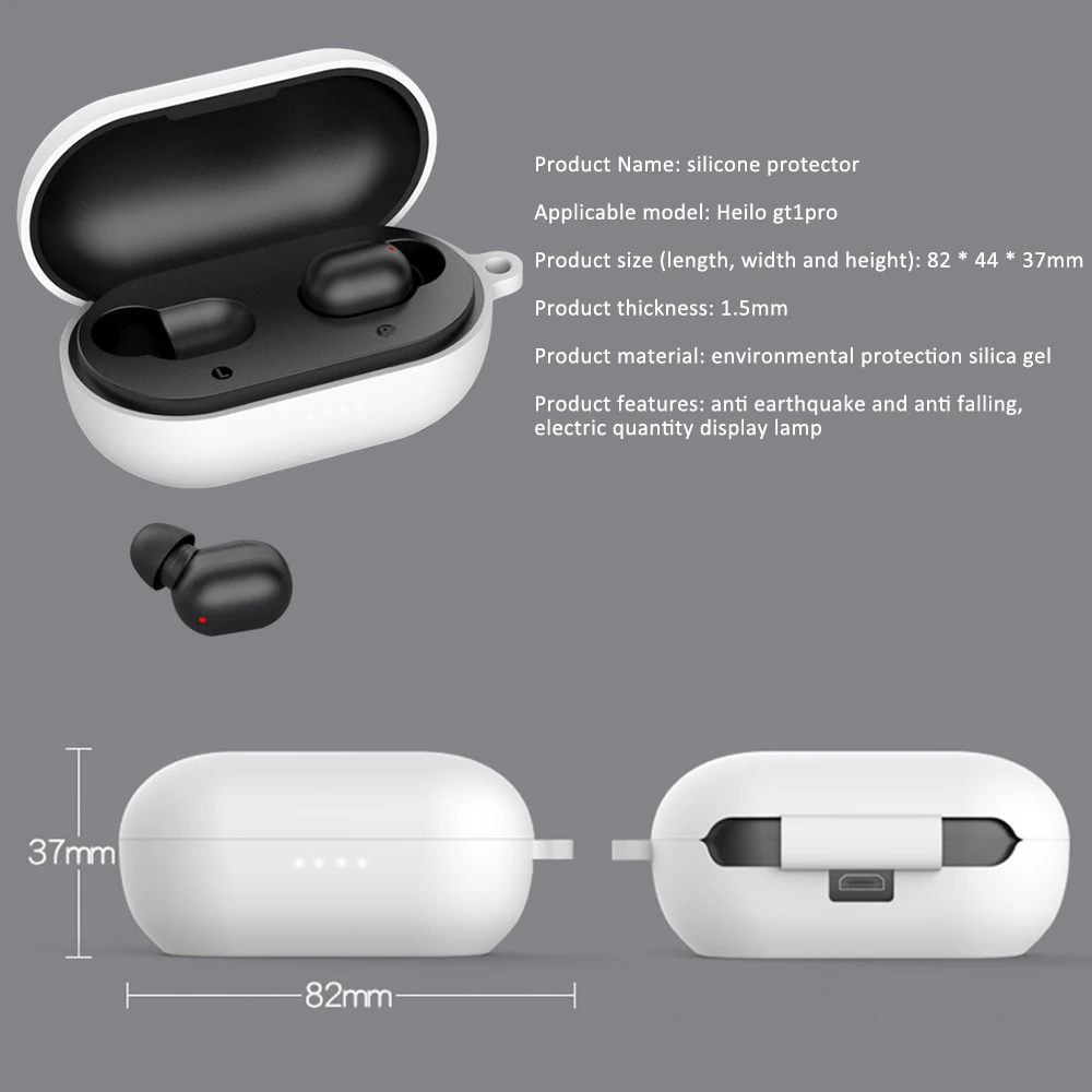 Для AirPods Pro Чехол жидкостный Мягкий Силиконовый противоударный наушники защитный