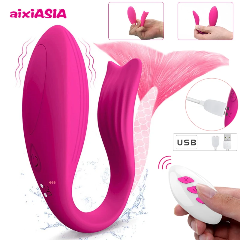 Фаллоимитатор для стимуляции Вагины и клитора 12 Скоростей|Вибраторы| |