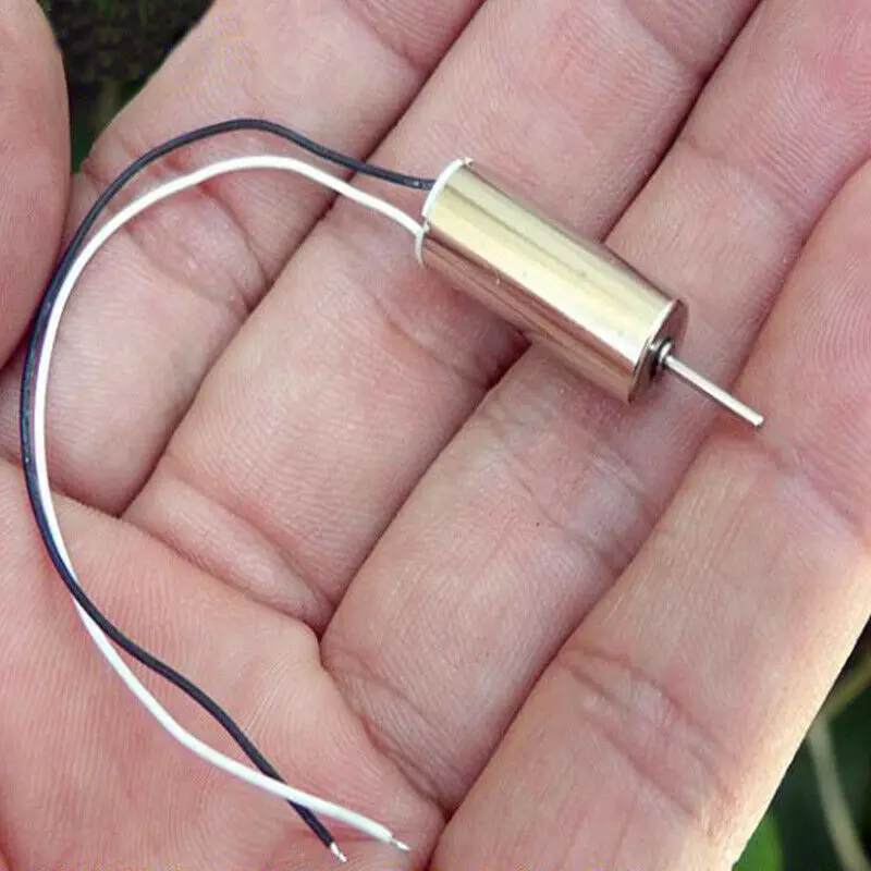 820 Бесколлекторный двигатель с высоким крутящим моментом Микро Мини полые чашки двигателя постоянного тока 3V 3,7 V 43800RPM Высокий крутящий момент дрона с дистанционным управлением вал Диаметр 1 мм дрона с дистанционным управлением