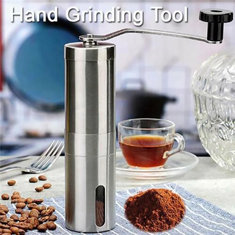 Кухонная ручная кофемашина из нержавеющей стали шлифовальный станок ручной
