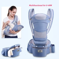 ergonomic baby carrier infant baby hipseat carrier front facing ergonomic kangaroo baby wrap sling for baby travel 0 48m
