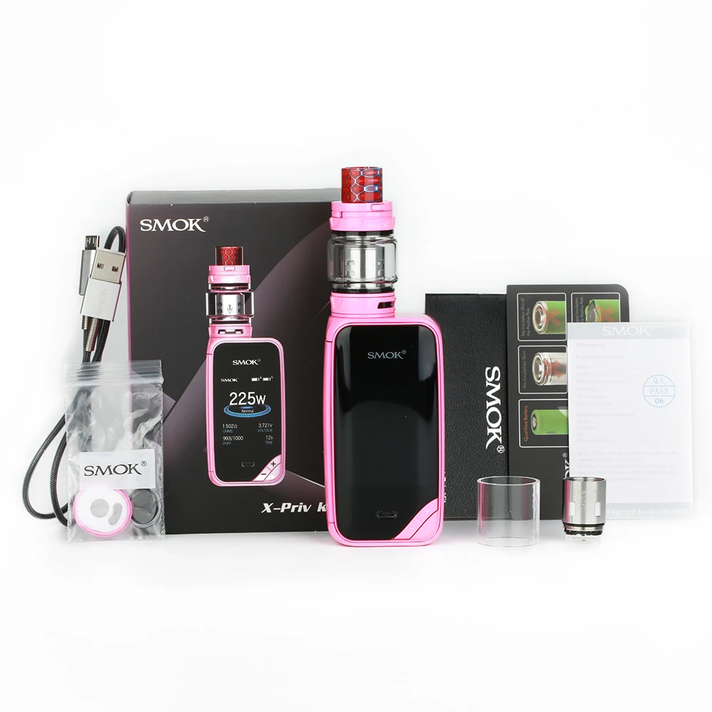 Оригинальный испаритель SMOK X-PRIV Kit с баком TFV12 Prince 8 мл 225 Вт X PRIV Mod электронная