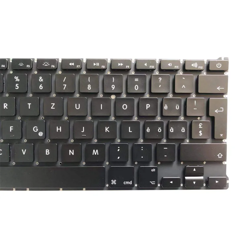 Новая швейцарская клавиатура для Macbook Air 13 &quotA1466 A1369 Клавиатура ноутбука MD231 MD232 MC503