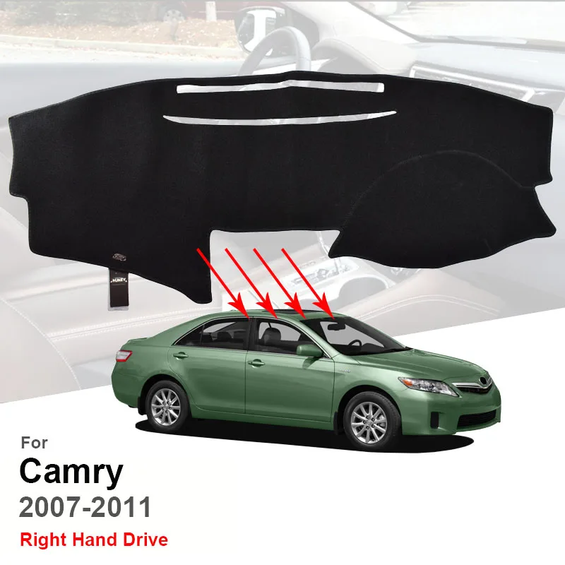 Для Toyota Camry Kamuri Daihatsu Altis 2007 2011 коврик для приборной панели чехол Солнцезащитный