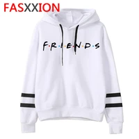 friends tv shows women hoodie streetwear ulzzang sweatshirt oversized kawaii 90s vintage hoodies female casual
