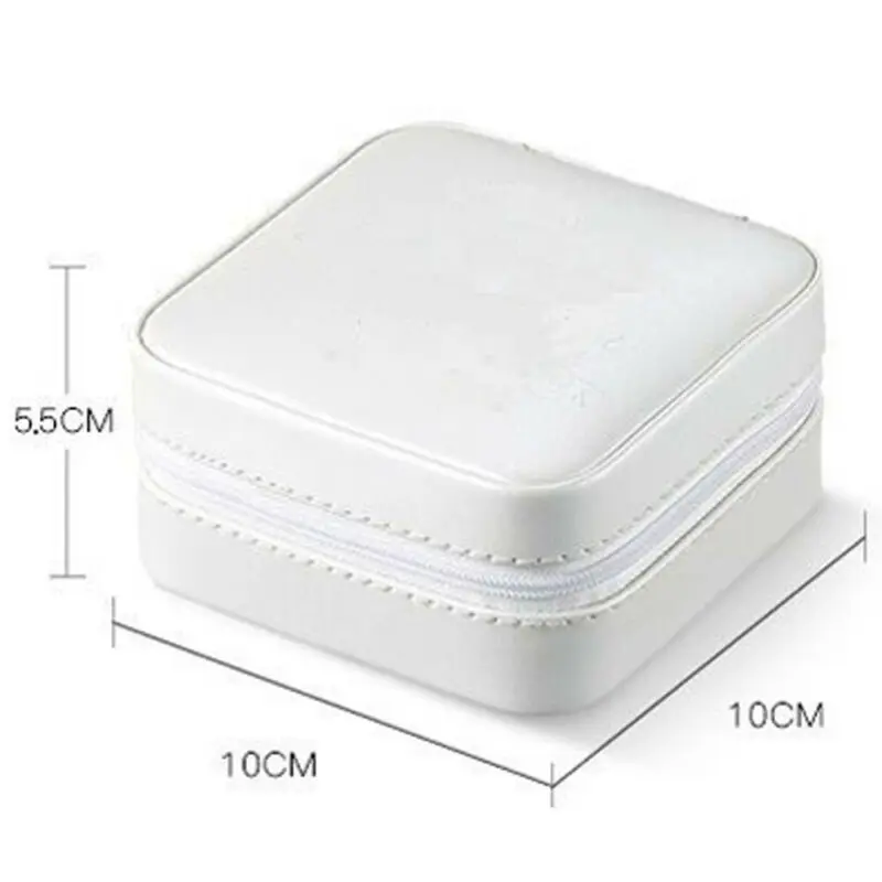 Женский косметический футляр для хранения колец и ожерелий органайзер ювелирных