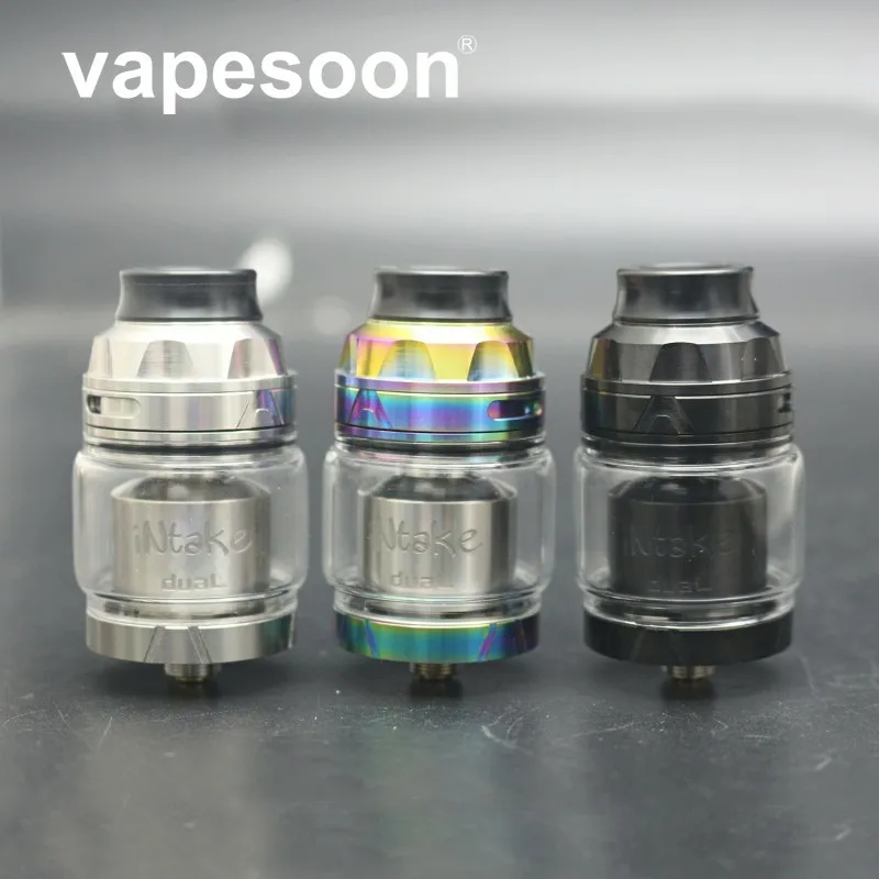 Высокое качество Впускной двойной катушки палуба RTA атомайзер 26 мм 4 2 мл/5 8 мл