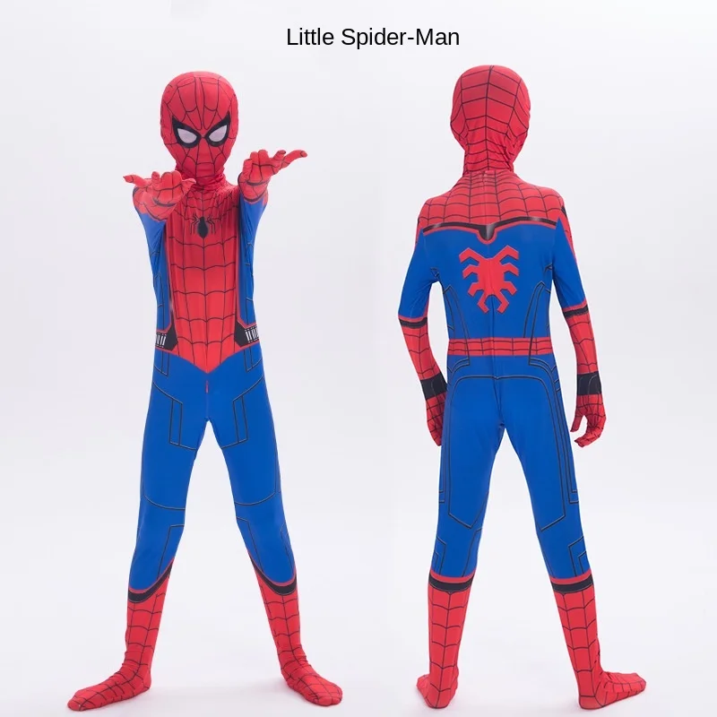 spiderman childrens costume toys for kid superhero christmas party halloween cosplay costume fancy dress bodysuit suit clothing free global shipping