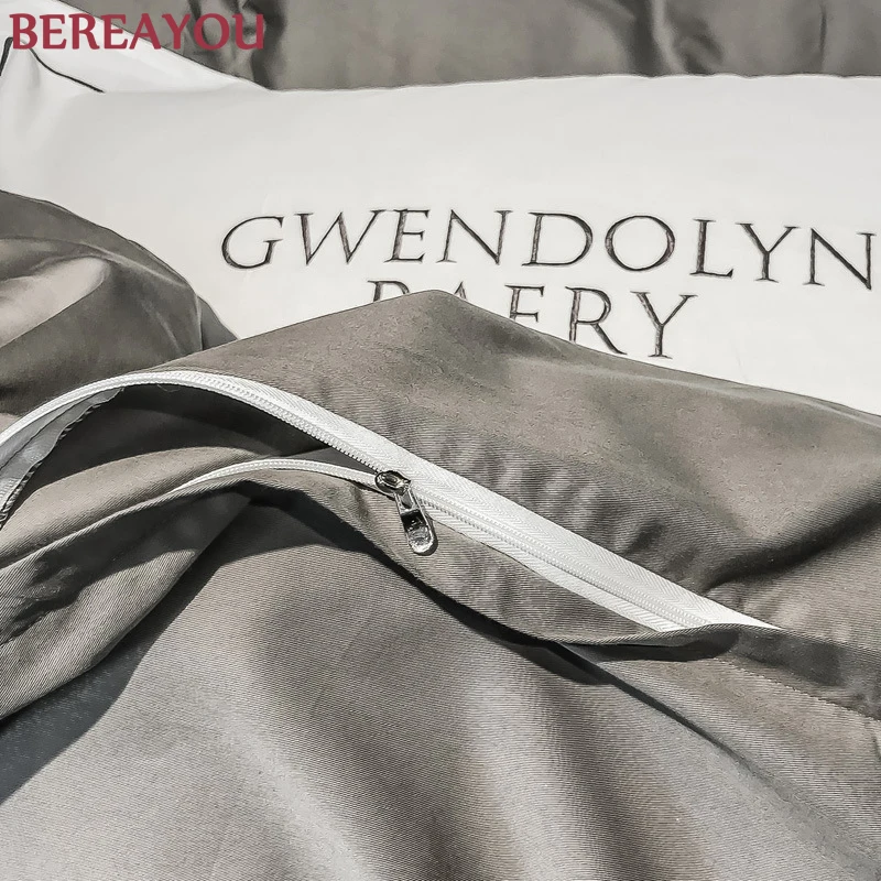 Набор постельного белья в скандинавском стиле набор из мягкого пододеяльника и