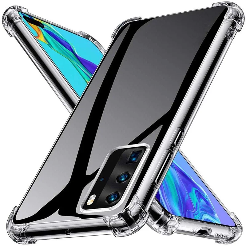 Мягкий прозрачный чехол для Huawei P Smart 2021 P30 P40 Lite E Y5P Y6P Y7P Y8P Y6S Y8S Y9S Y7A Honor 10i 10 10X 9X 9A 9S Pro