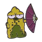 Эмалированная брошь с солнечными противоположными элементами Pupa Don't Give Me Candy, металлические значки, заколка на лацкан, броши на куртки, модные ювелирные аксессуары