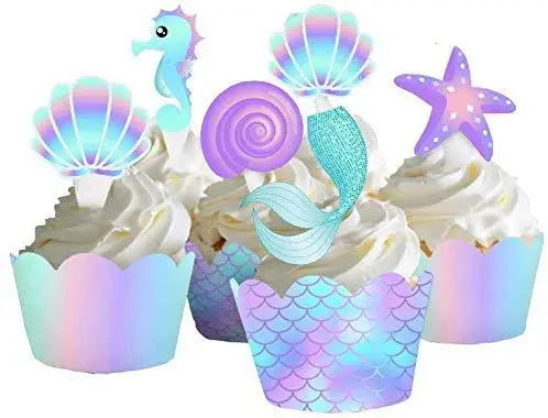 40 шт./упак. торт Топпер для детского торта на день рождения детей кексов