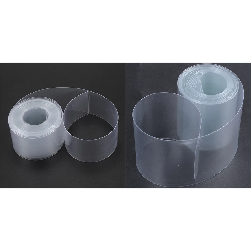 Термоусадочные трубки из ПВХ диаметром 2 м 43 мм 27 прозрачные для 1 аккумулятора 26650