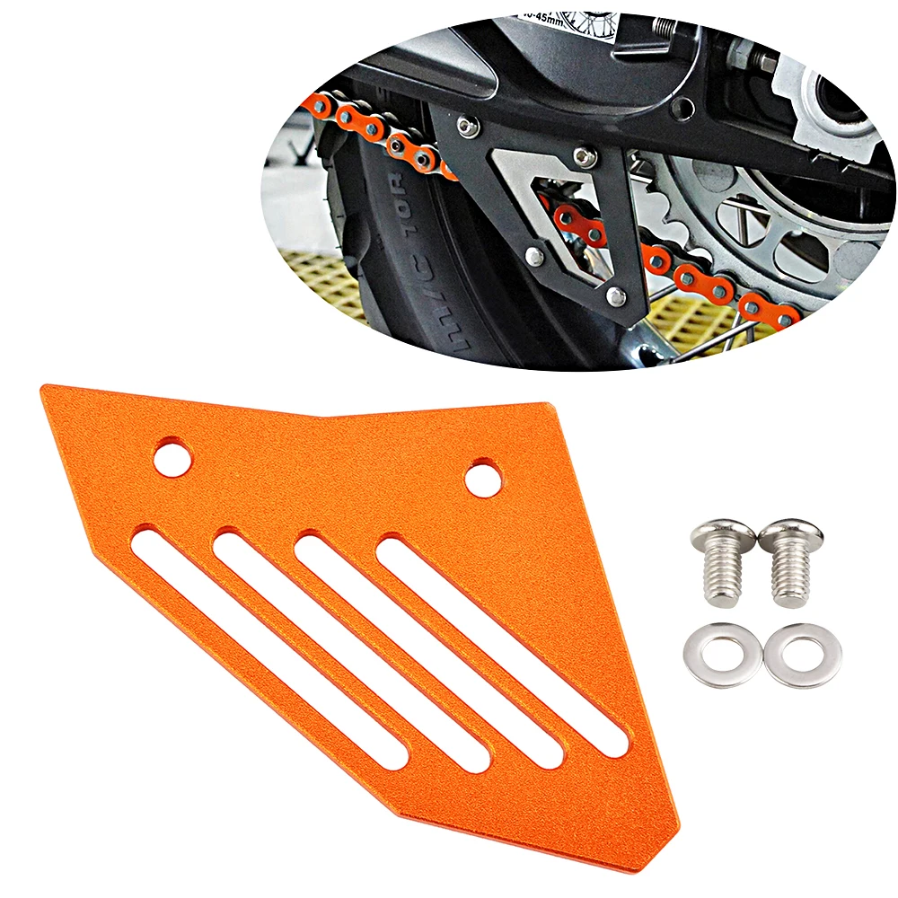 Задняя звездочка мотоцикла Нижняя защита цепи грязезащитная крышка ползунок