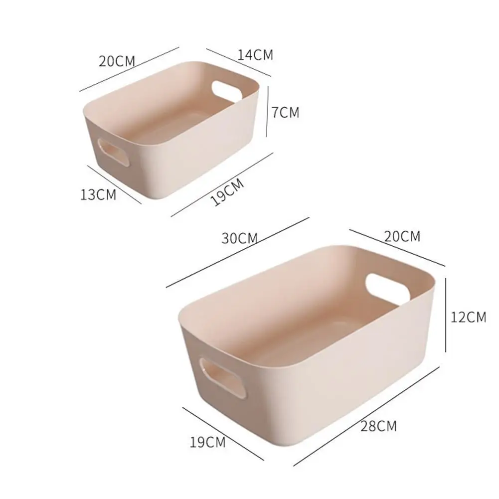 

Desktop Storage Box Bathroom Sundries Rack Kitchen Supplies Cosmetic Storage Basket Household Plastic Pp Material