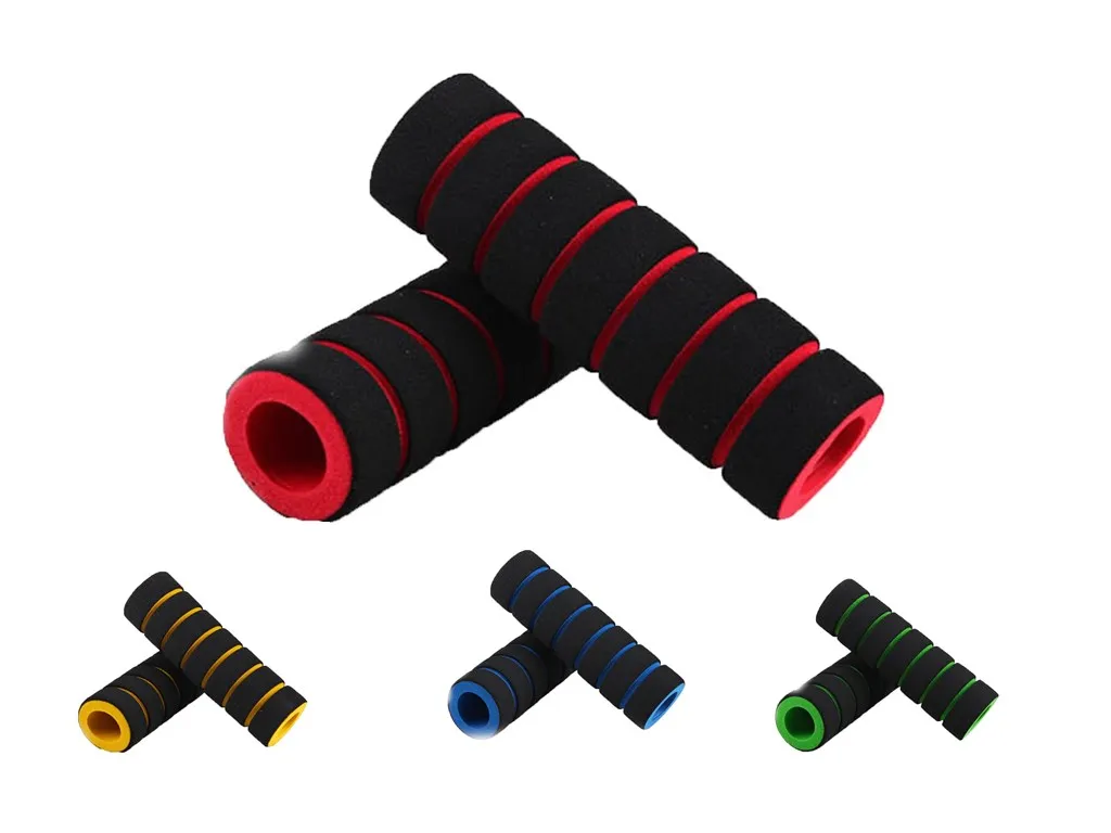 Новинка 1 пара противоскользящая мягкая губчатая ручка для горного велосипеда