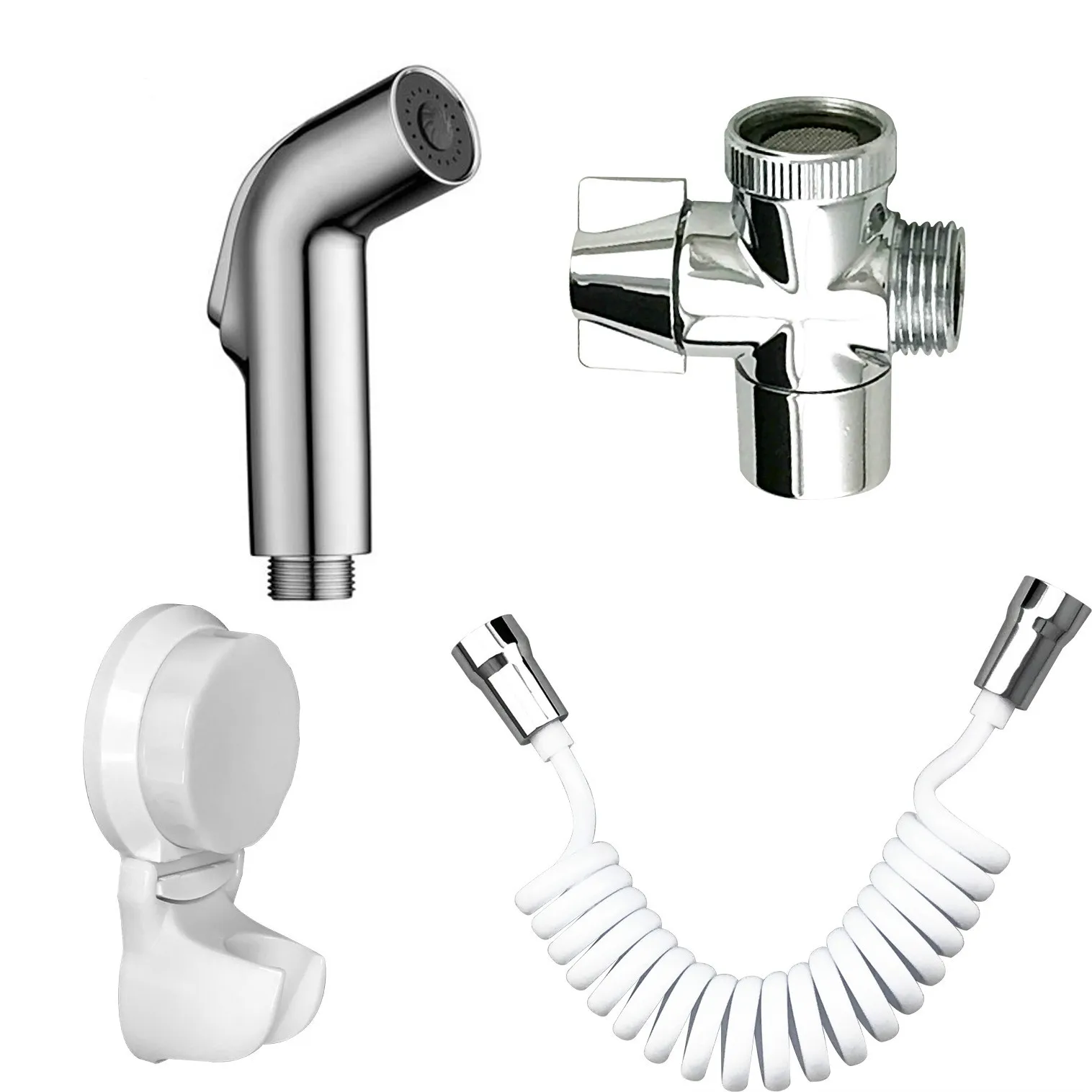 Спрей для ванной и туалета бытовая насадка биде очистки комбинированный аппарат