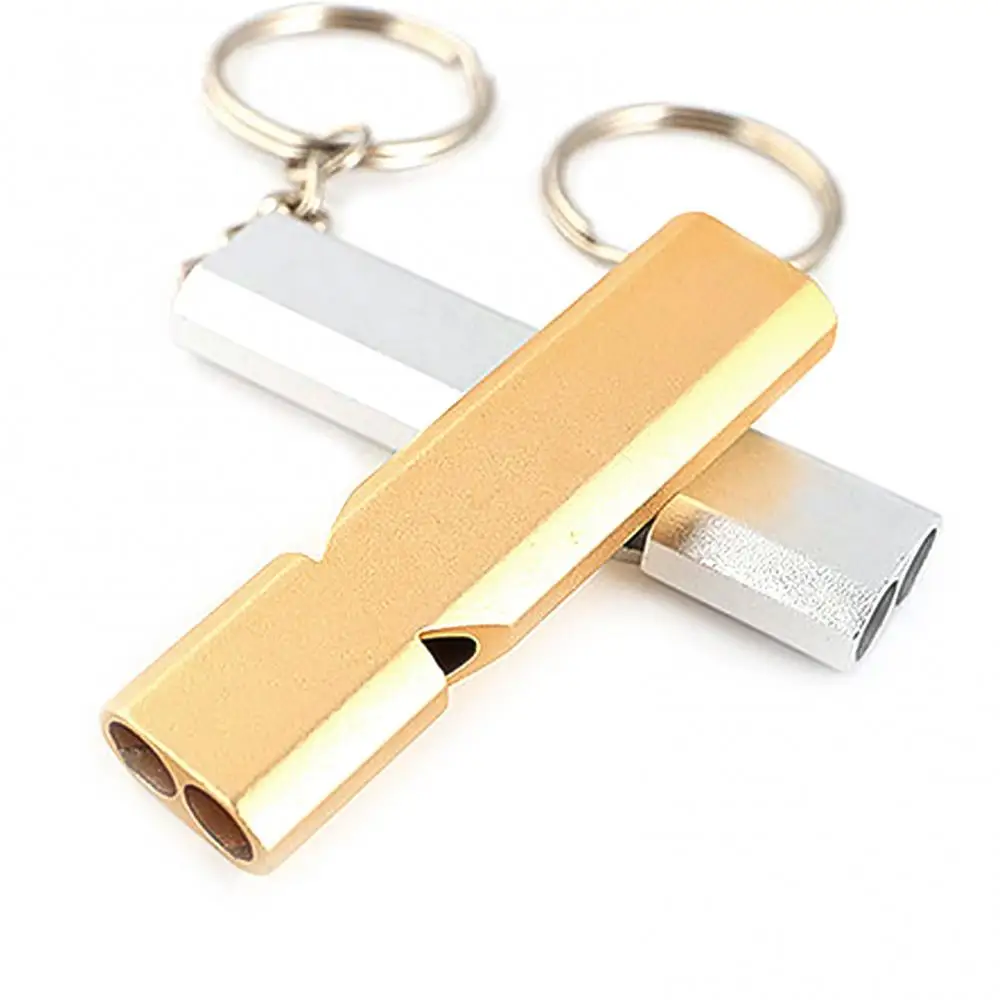 

Outdoor Emergency Loud Sound Stainless Steel Survival Sports Training Whistle