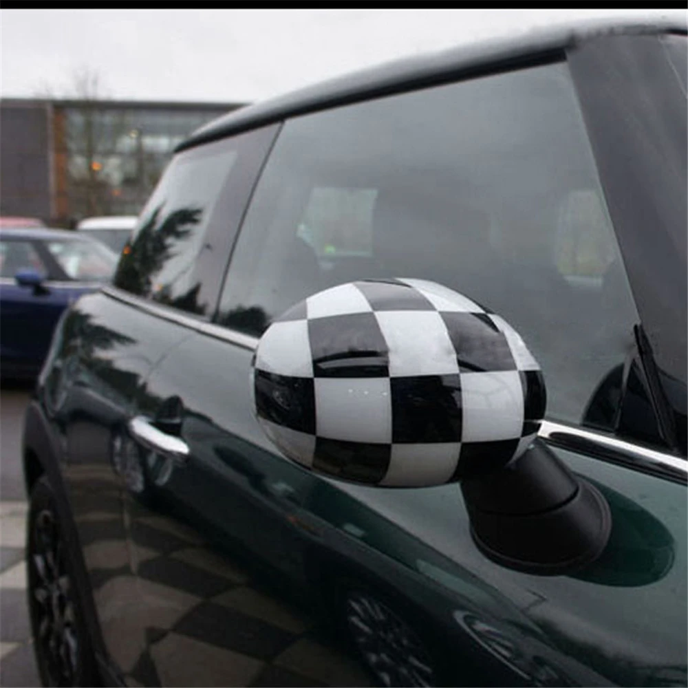 2 шт. боковое зеркало крышка Накладка для Mini Cooper R серии R50 R53 R52 2000-2008 автомобильные