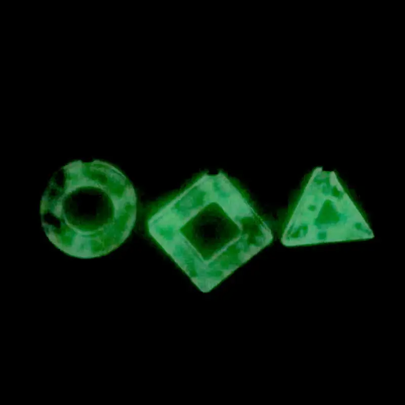 

vestone Pendant Necklace glow In The Dark Necklace Solidified Resin Pendant Necklace Chain Luminous Jewelry Women Gift