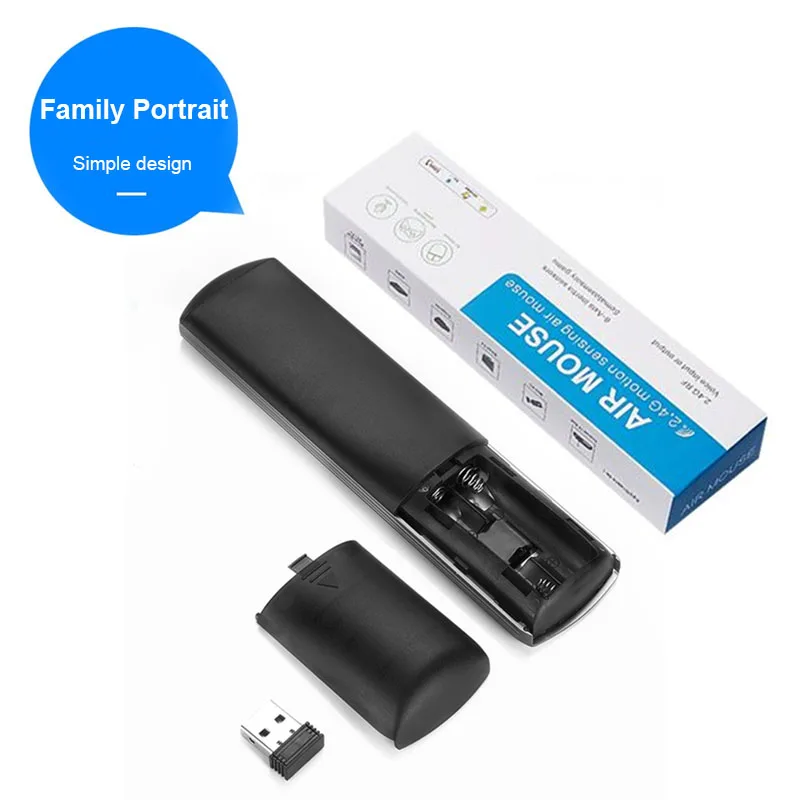 2 4G RF Air mouse пульт дистанционного управления для ТВ/Android tv BOX/Smart tv/PC/пульт ДУ